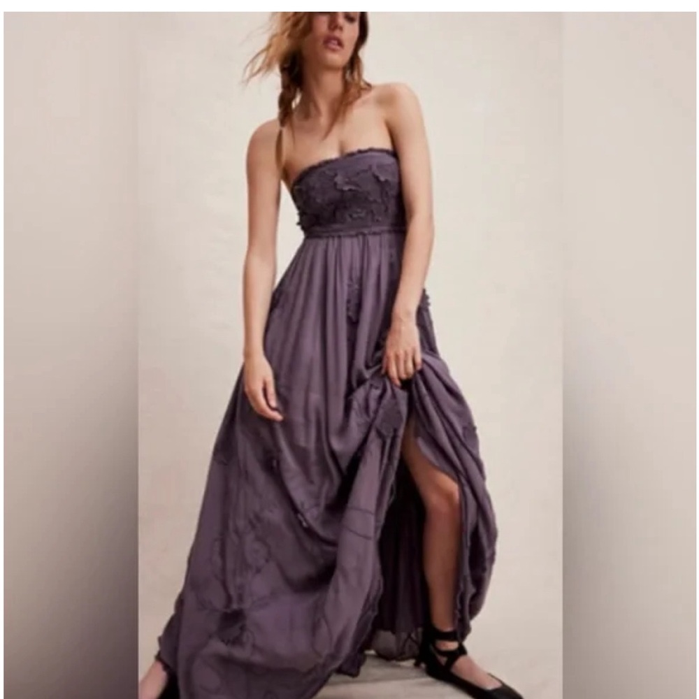 Free people Rosa maxi dress size small EUC